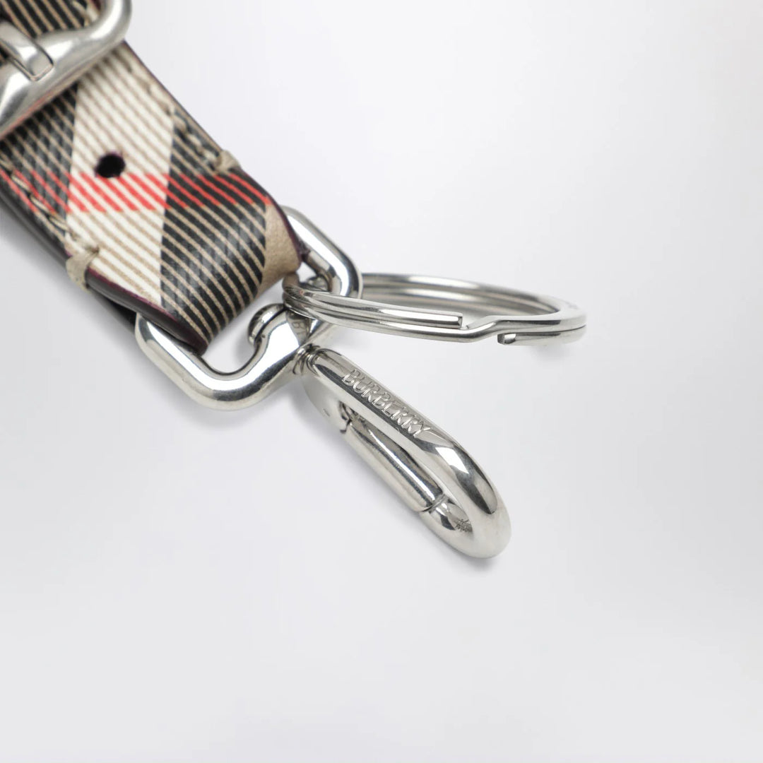 Burberry - Beige Check keychain