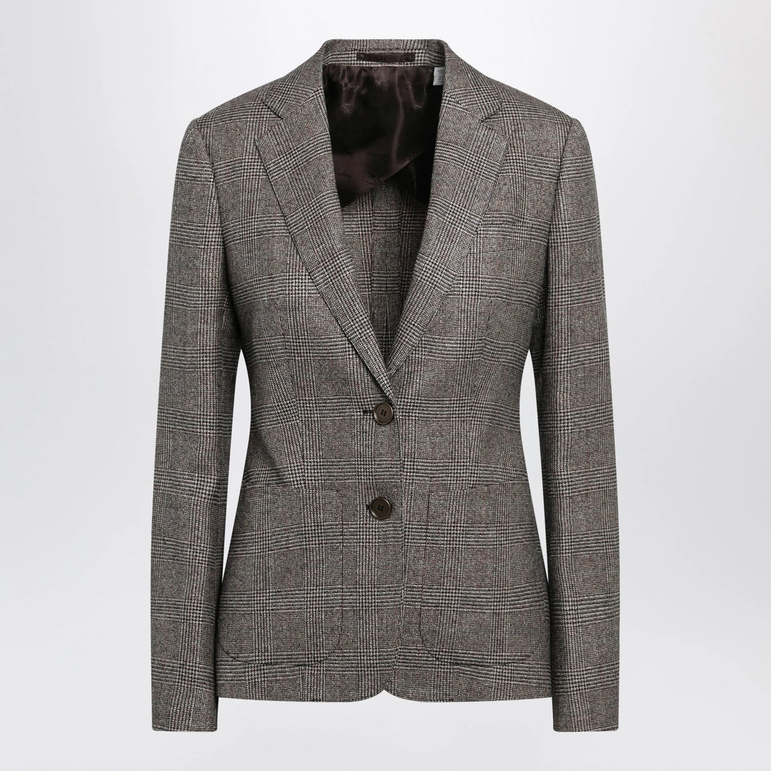 Burberry - Prince of Wales Wool-Blend Single-Breasted Jacket