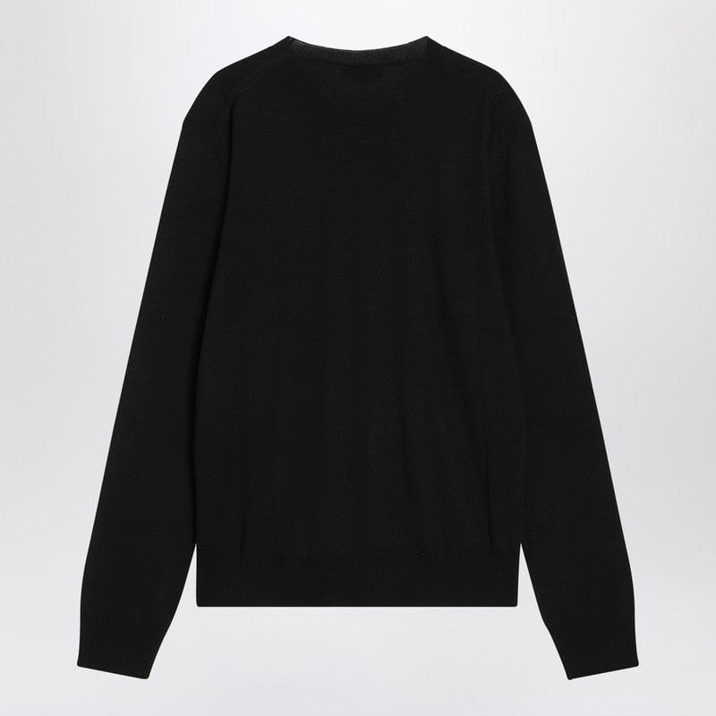 Knitwear Alexander McQueen Sweater black in wool Brand