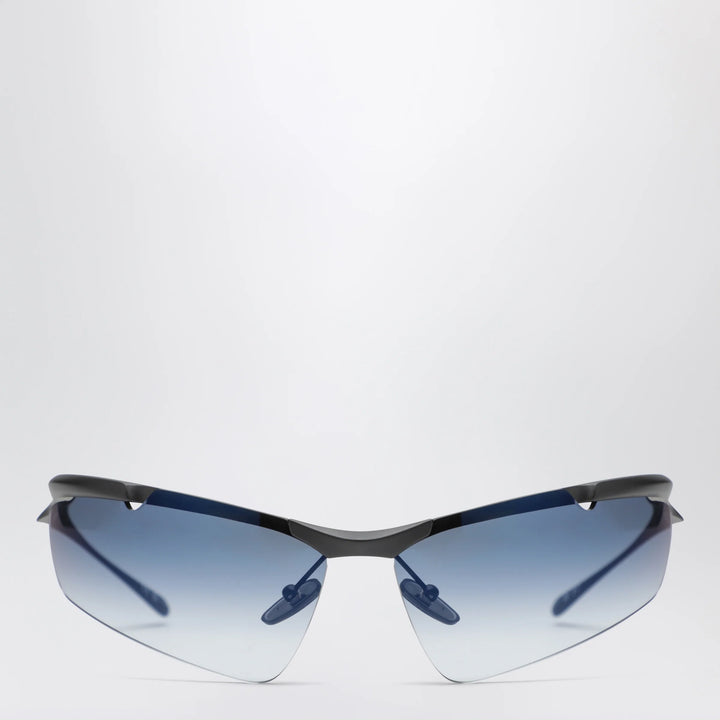 Balenciaga - Cat-Eye Boomerang Mirror Blue sunglasses