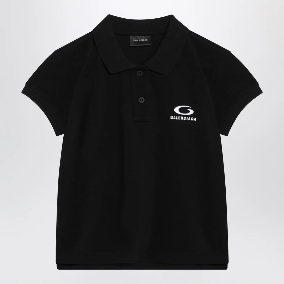 Balenciaga - Black Laurel Classic polo