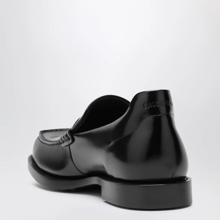 Balenciaga - Comfy loafers in shiny calfskin leather black