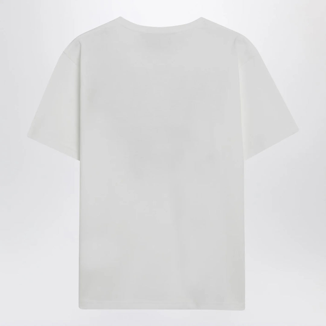 Valentino - Ivory T-shirt with Panther print