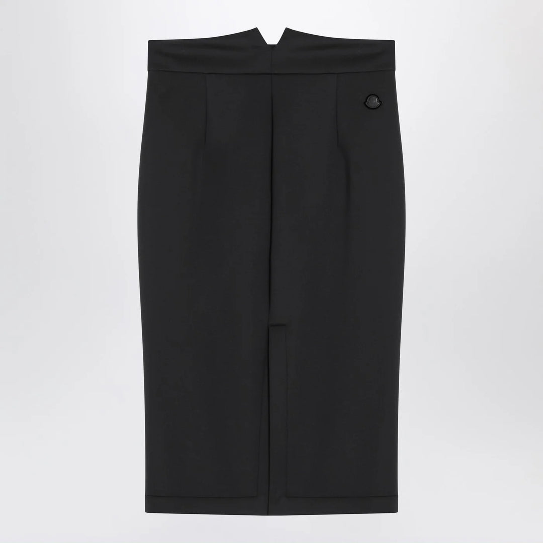 Moncler X Edward Enninful - Black pencil skirt