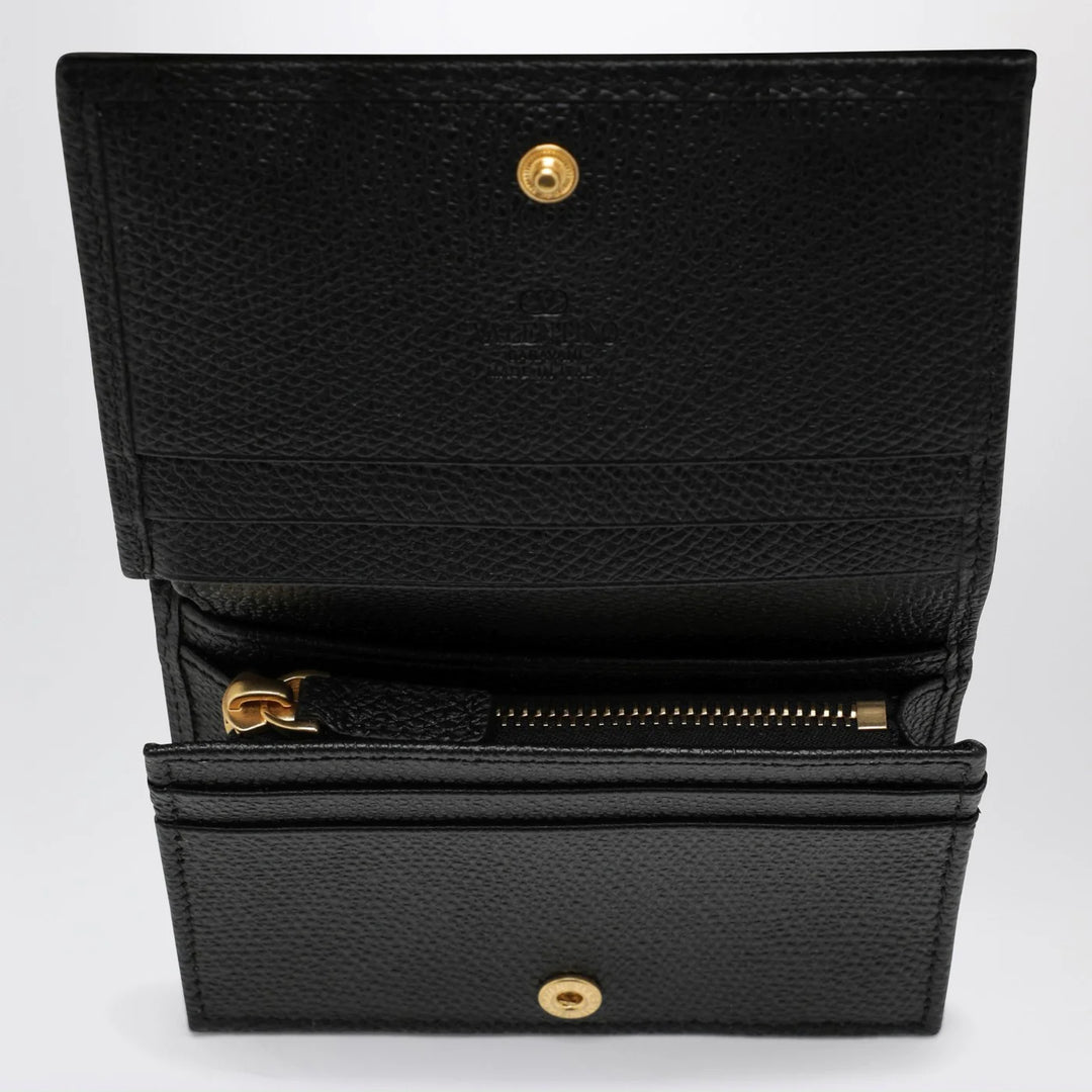 Valentino Garavani - Signature black leather VLogo wallet