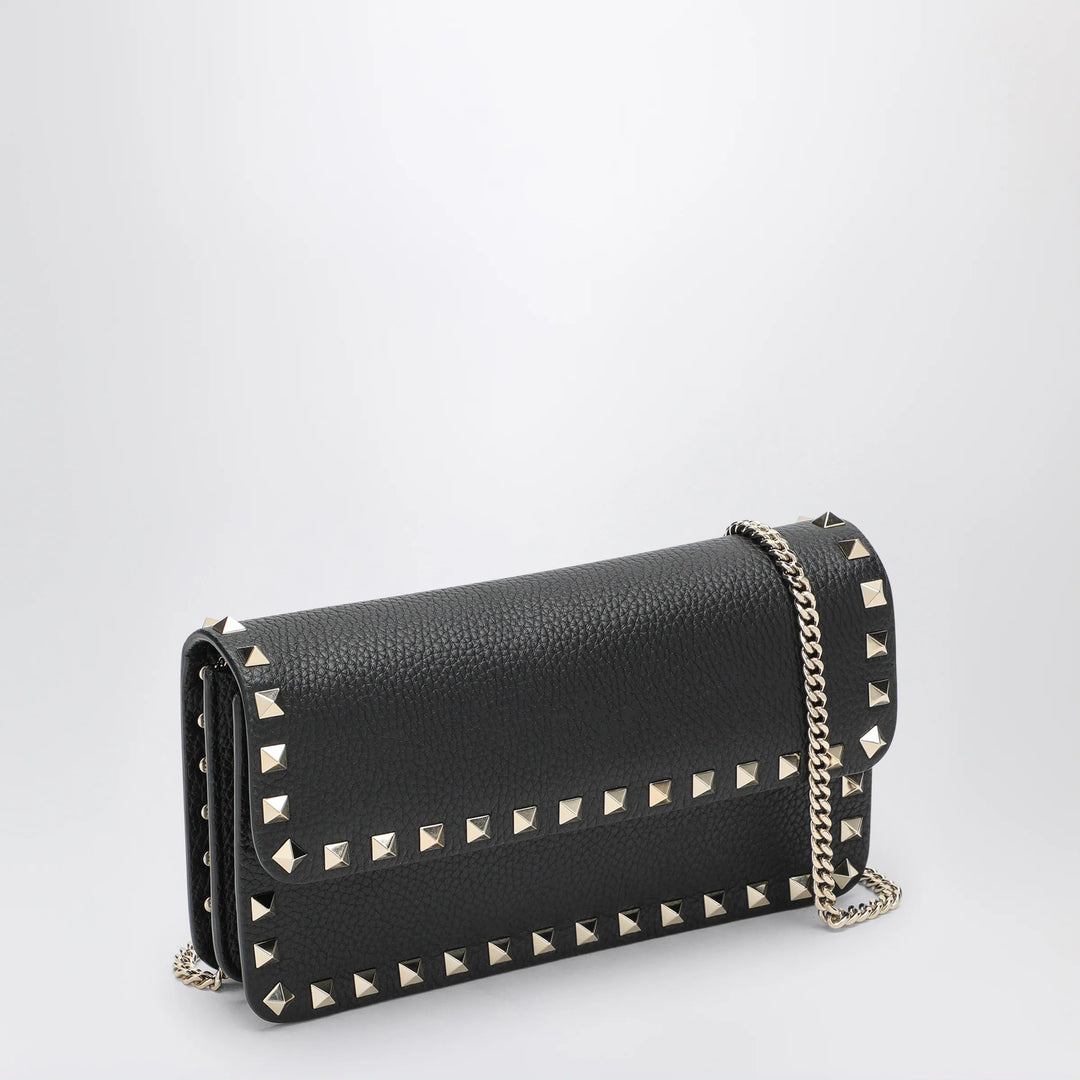 Valentino Garavani - Pouch with black Rockstud chain