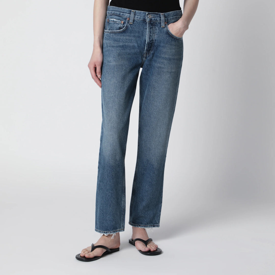 AGOLDE - Romney jeans in medium indigo denim