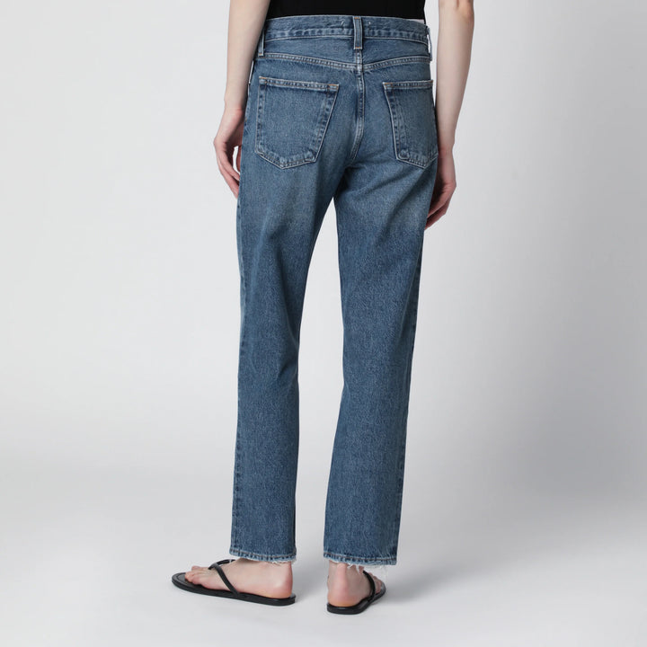 AGOLDE - Romney jeans in medium indigo denim