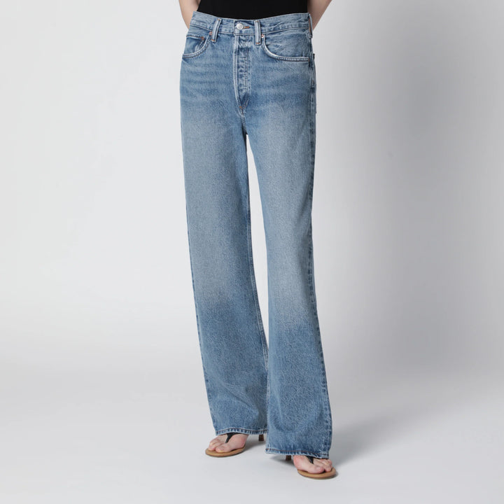 AGOLDE - Vintage loose jeans in medium indigo denim