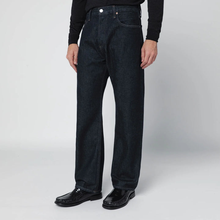 AGOLDE - Dark blue regular jeans