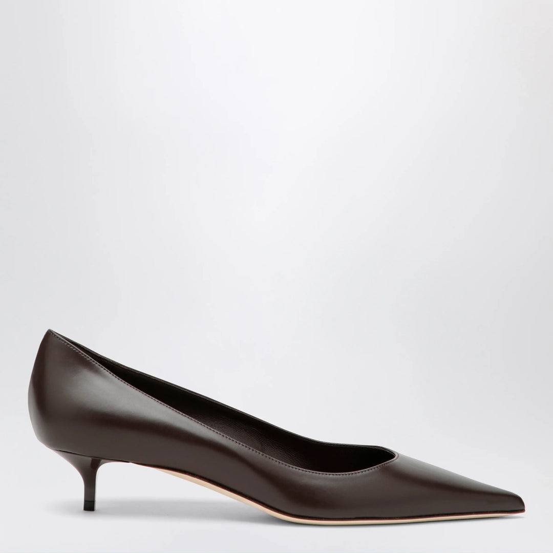 Jimmy Choo - Amelia 35 pumps in Chocolate leather