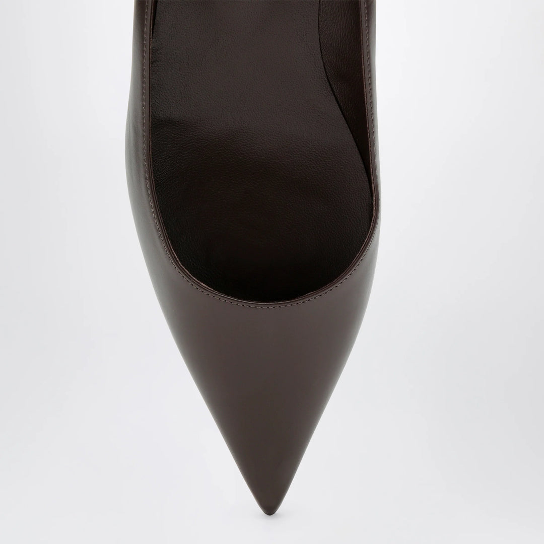 Jimmy Choo - Amelia 35 pumps in Chocolate leather
