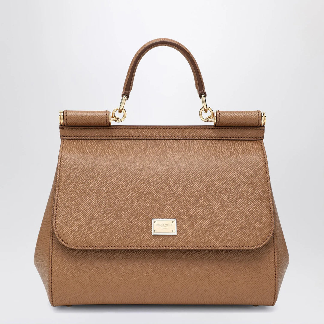 Dolce&amp;Gabbana - Large caramel Sicily Hand Bag