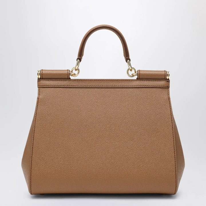 Dolce&amp;Gabbana - Large caramel Sicily Hand Bag