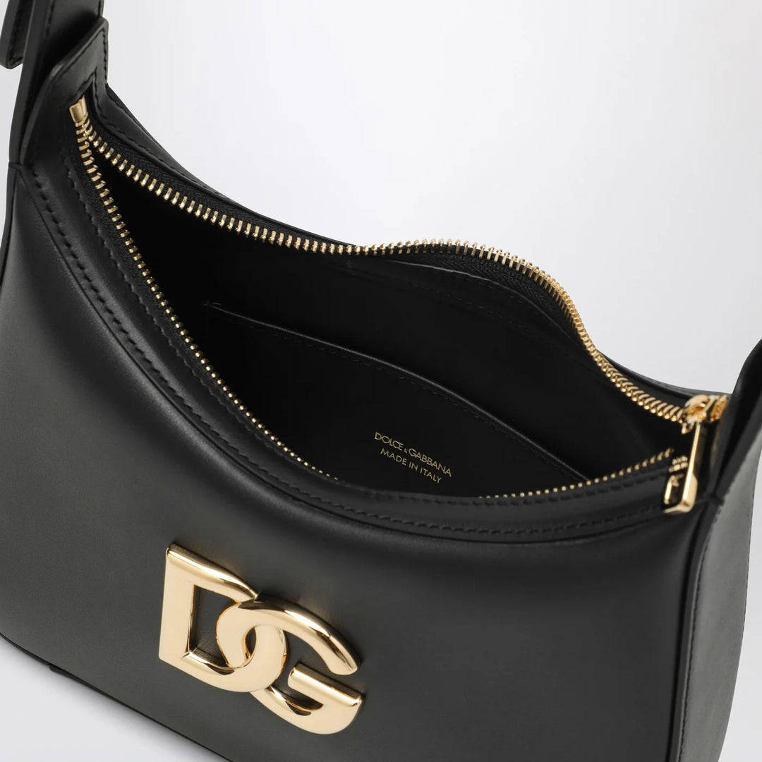 Dolce&amp;Gabbana - Black leather 3.5 shoulder bag