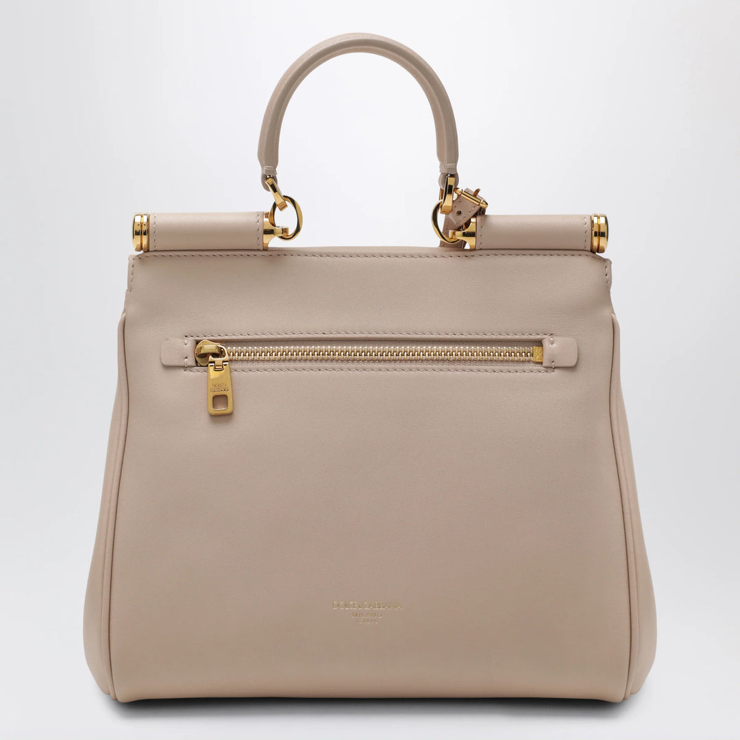 Dolce&amp;Gabbana - My Sicily small nude-colored plongé leather bag