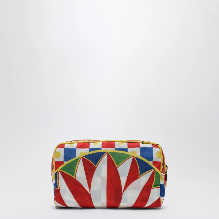 Dolce&amp;Gabbana - Pochette with Sicilian cart print
