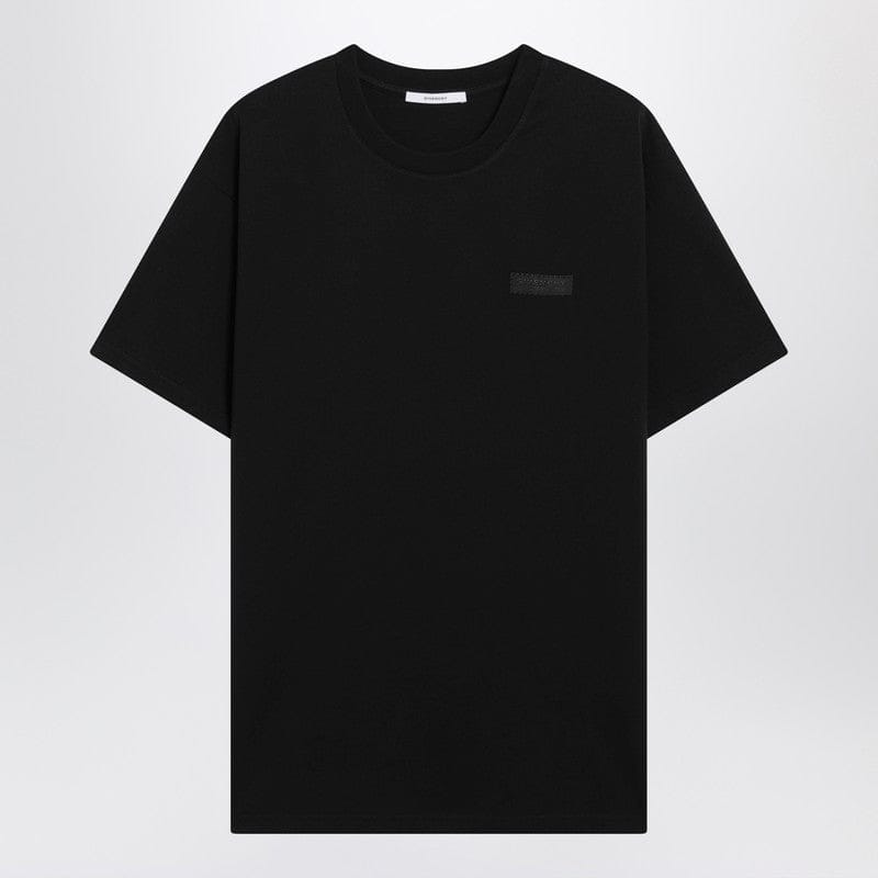 Shirts & Tops Givenchy - Black cotton T-shirt with logo patch - XL Brand