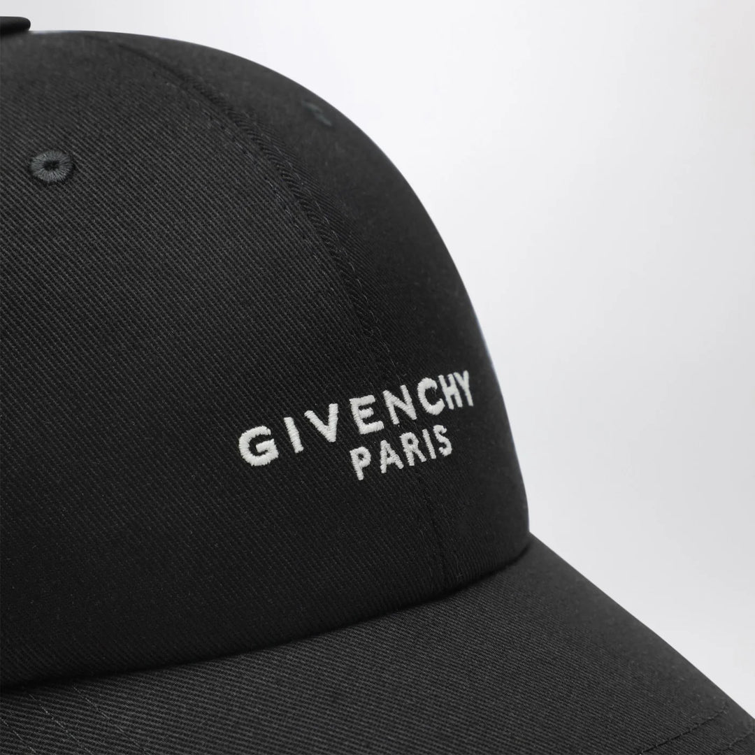Givenchy - Black baseball cap with logo