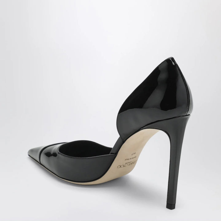 Jimmy Choo - Brigitte 100 pumps in black patent leather