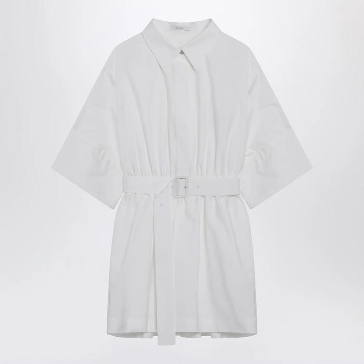 Givenchy - Mini chemisier dress in white poplin