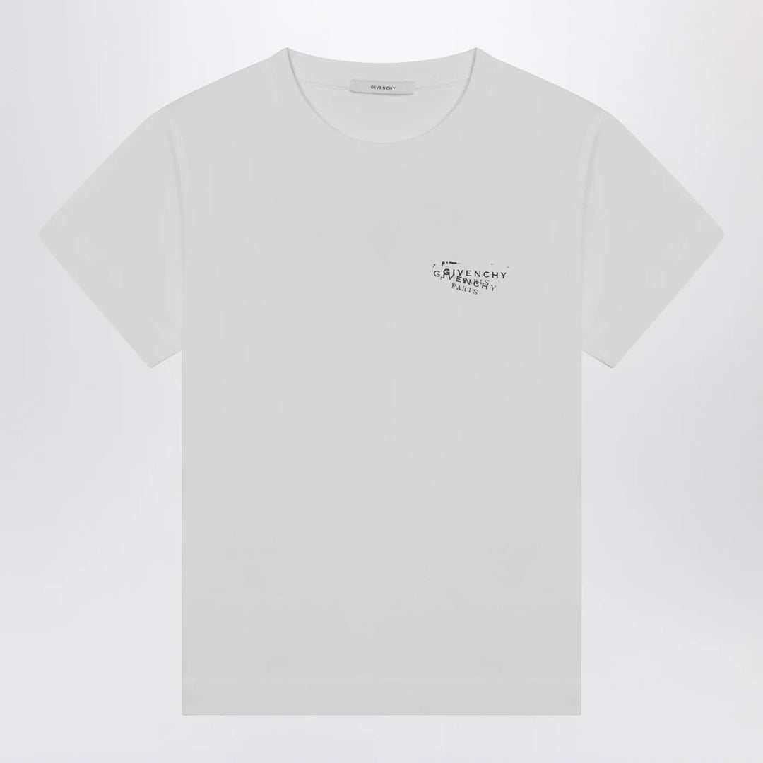 Givenchy - White T-shirt with logo print