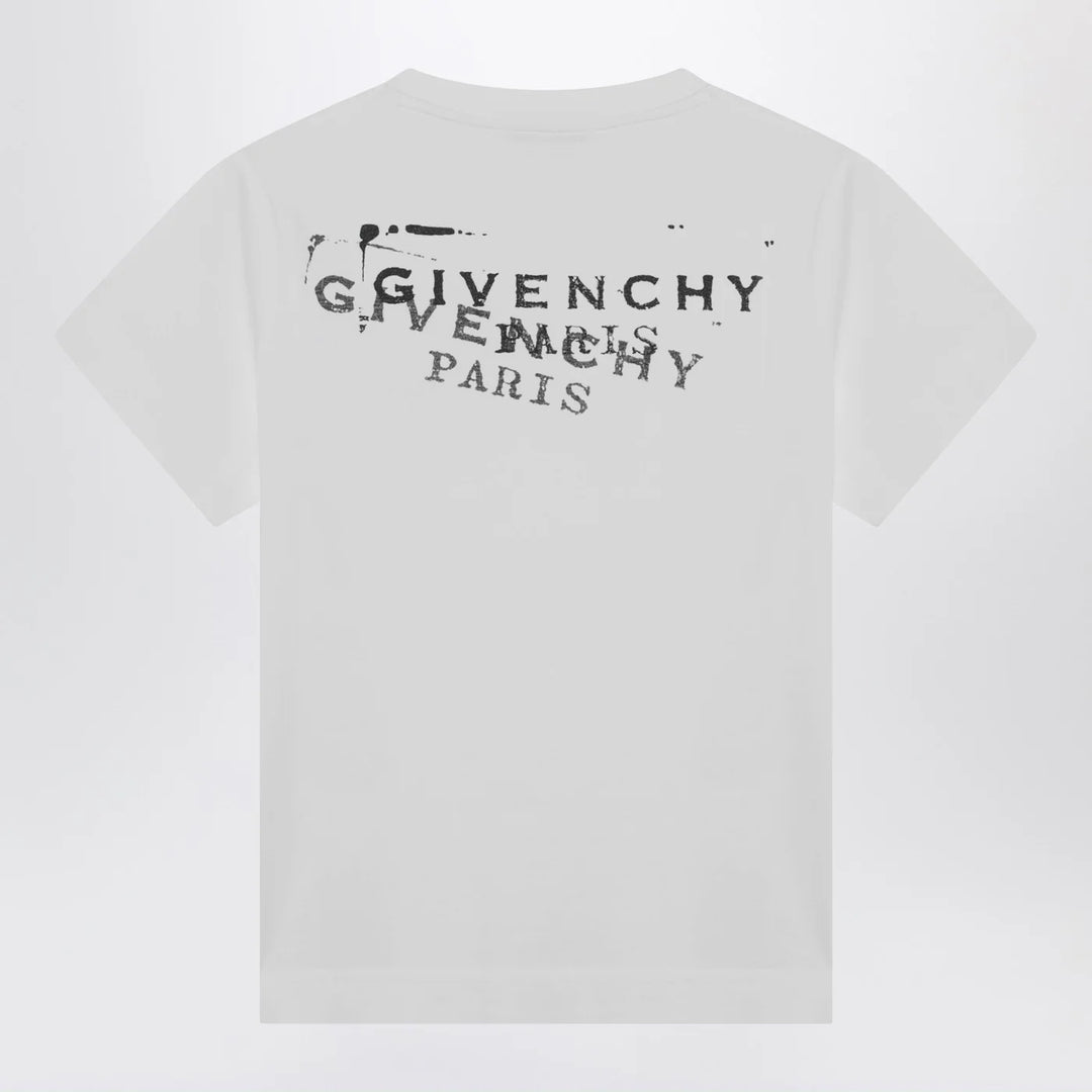 Givenchy - White T-shirt with logo print