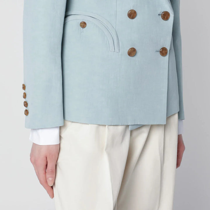 Blazé Milano - Light blue double-breasted jacket