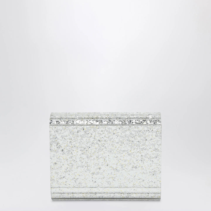 Jimmy Choo - Champagne-coloured Candy clutch