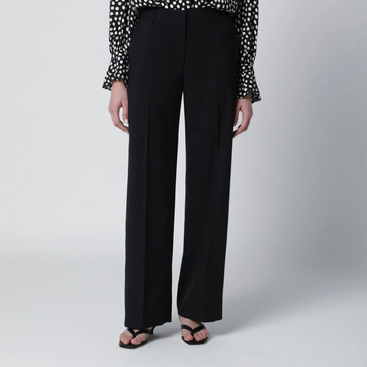 PT Torino - Black wool trousers