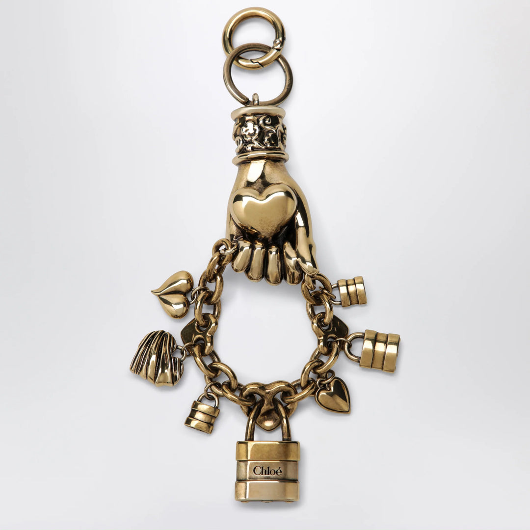 Chloé - Chloé Symbols Hand &amp; Heart bag charm