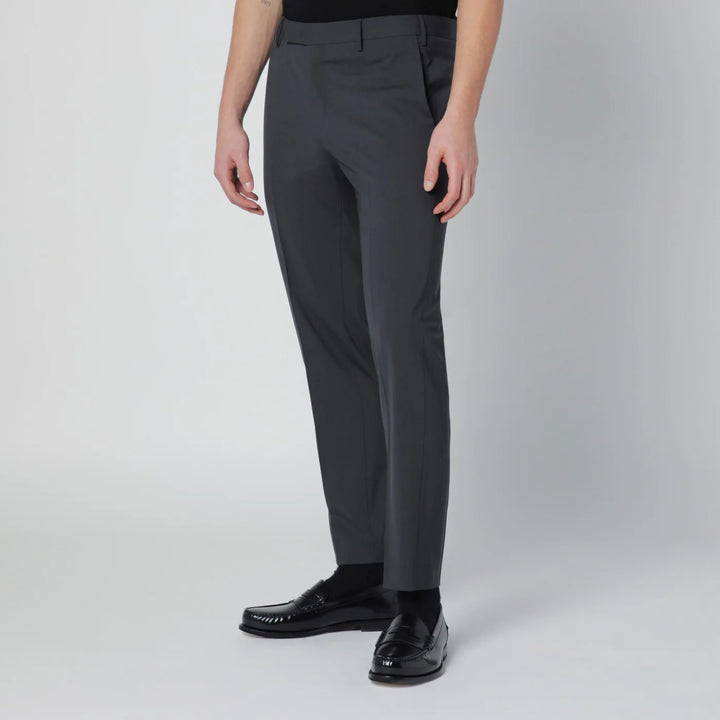 PT Torino - Grey trousers in wool blend
