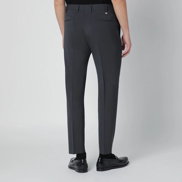 PT Torino - Grey trousers in wool blend
