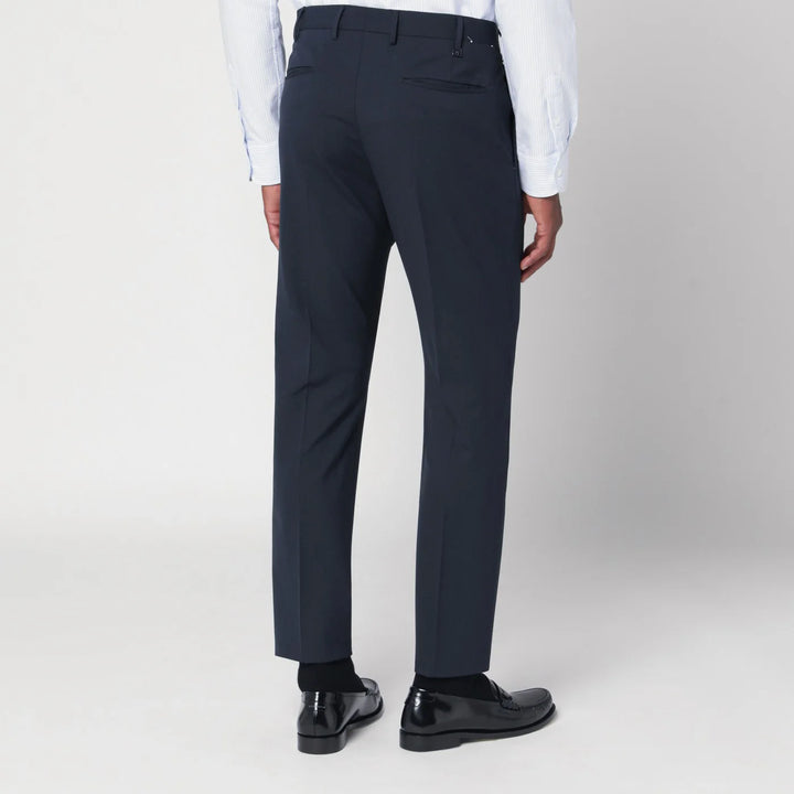 PT Torino - Dieci navy blue trousers