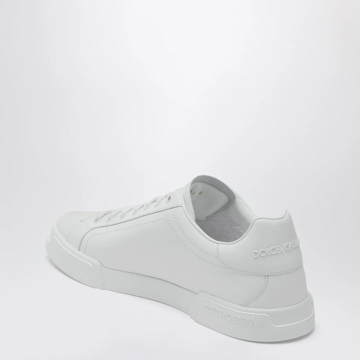 Dolce&amp;Gabbana - White Portofino Sneakers in leather