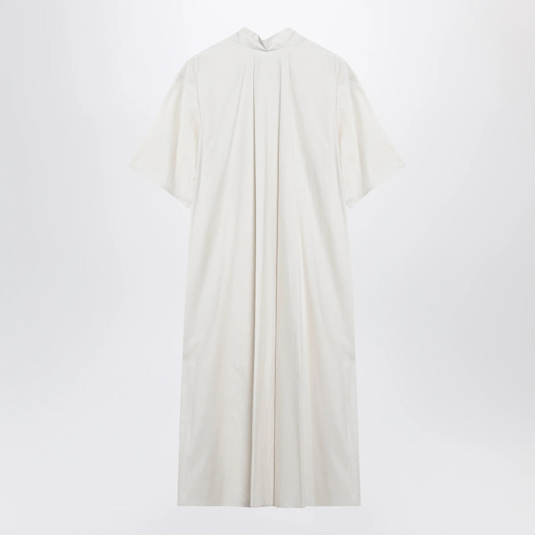 LEMAIRE - Reversible cream-colored silk-blend dress