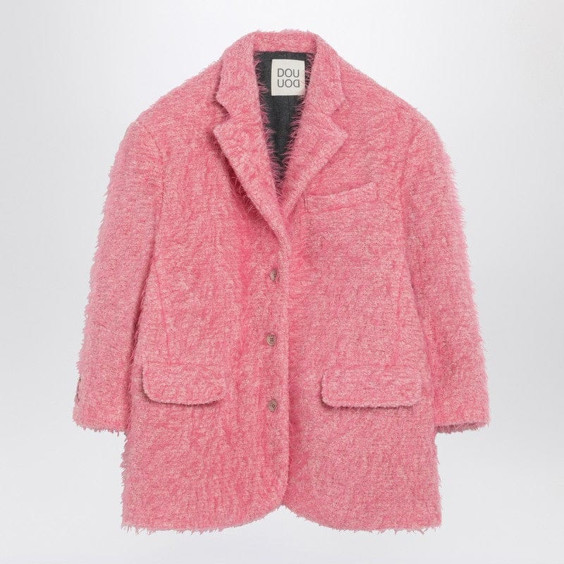 Coats & Jackets Douuod - Olona pink wool-blend jacket - 10 Y Brand
