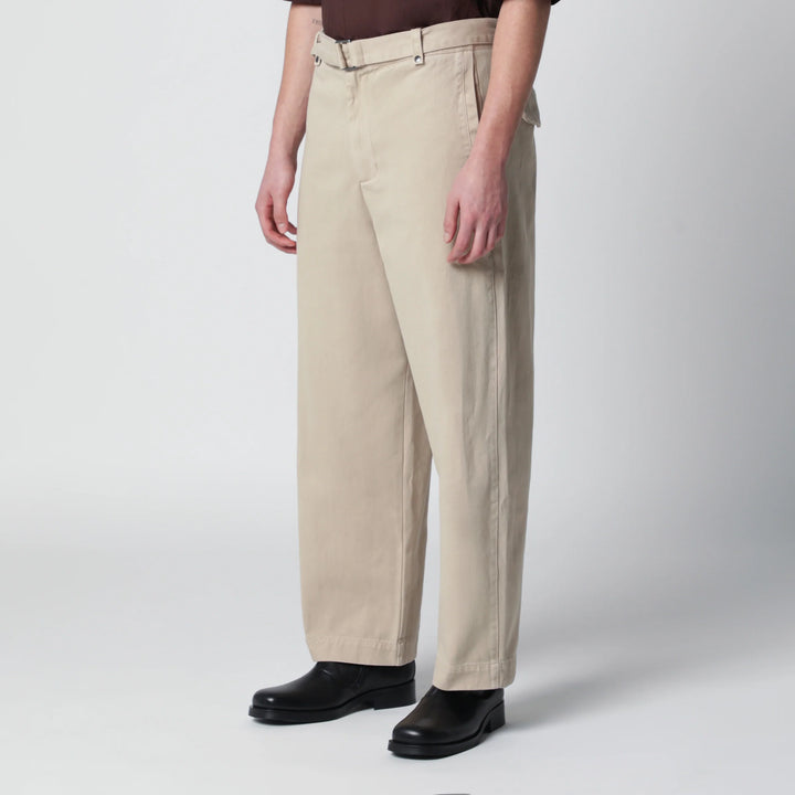 Entire Studios - Gully chino trousers in beige