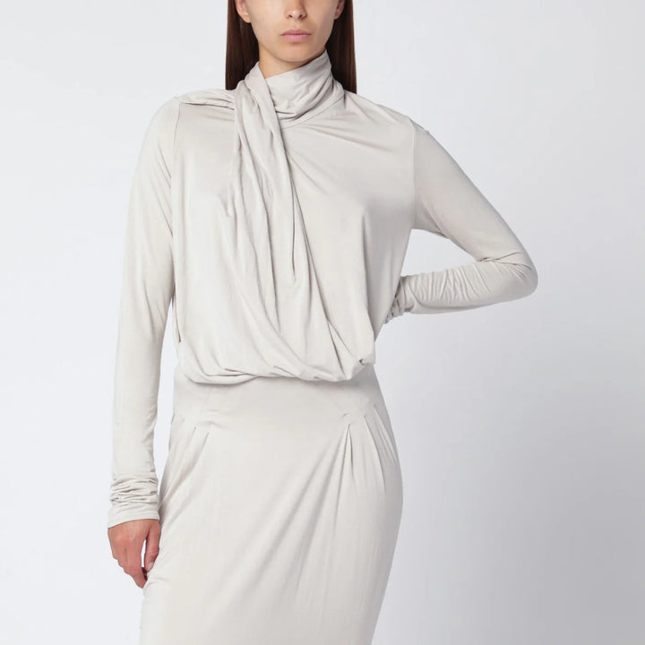 Entire Studios - Ivory draped top