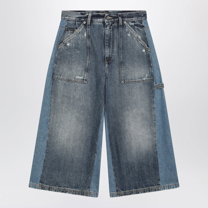 Dolce&amp;Gabbana - Multicolour denim bermuda shorts