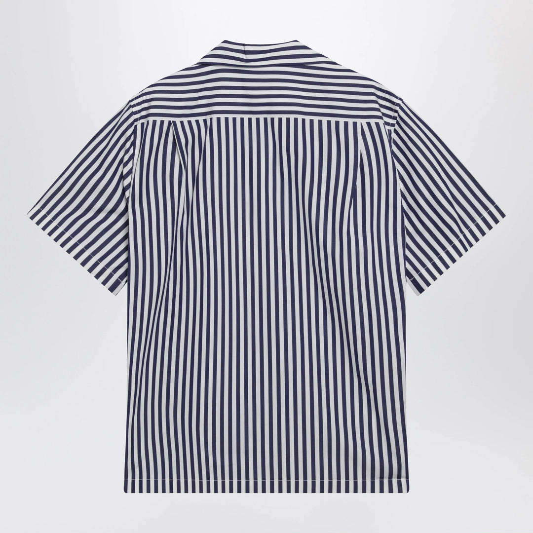 Dolce&amp;Gabbana - Hawaii collar striped poplin shirt in multicolor