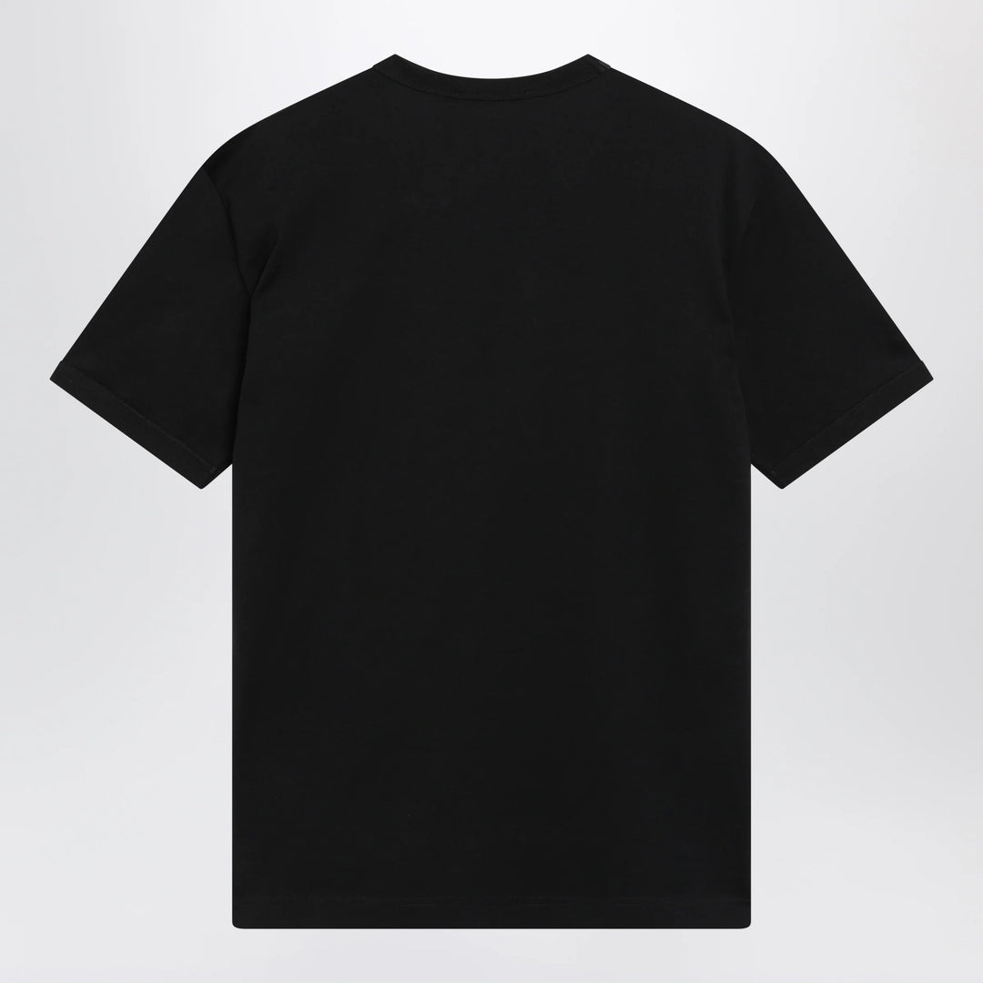 Dolce&amp;Gabbana - Black cotton jersey T-shirt