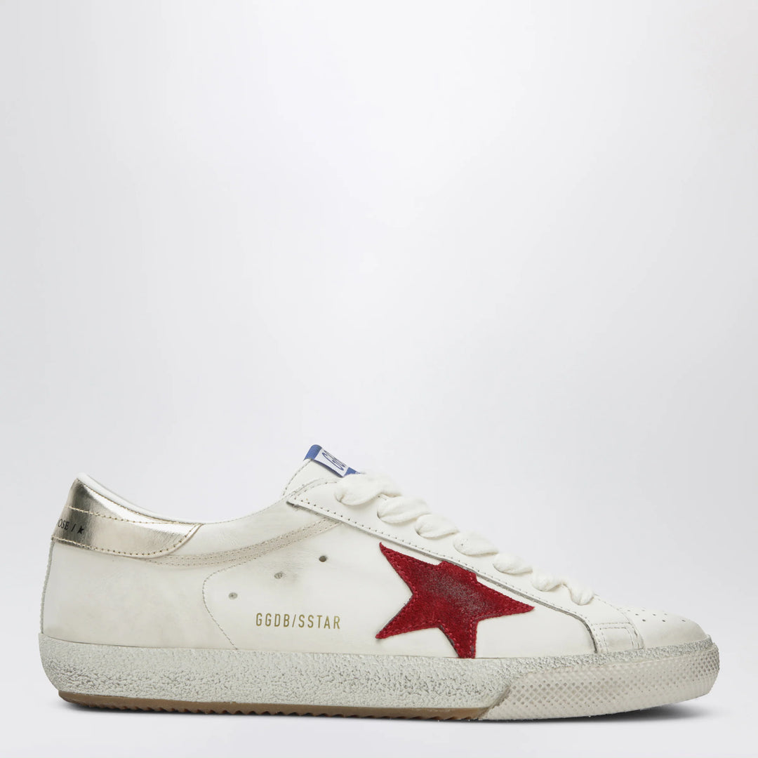 Golden Goose - Super-Star Sneakers white/red/platinum