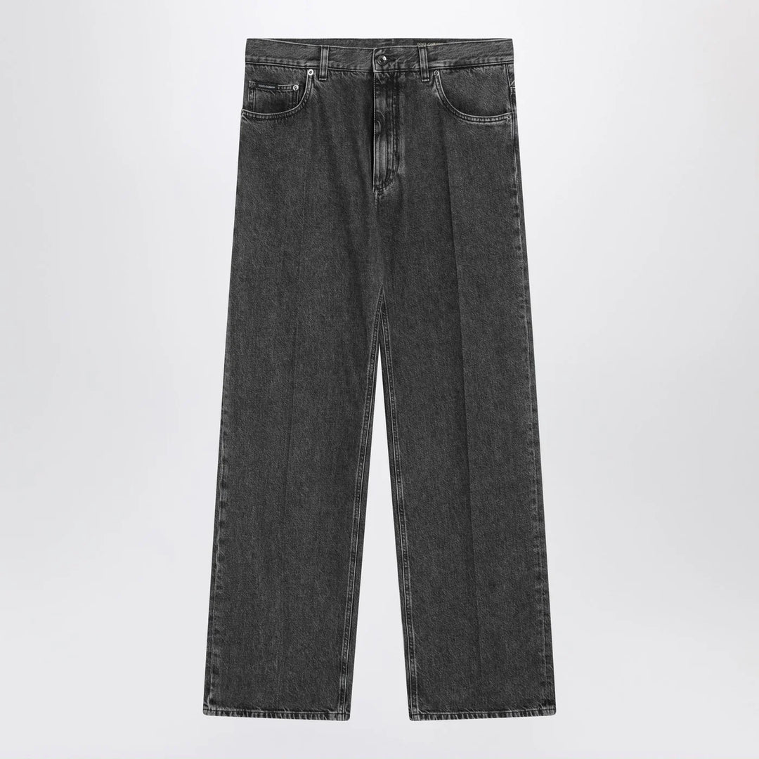 Dolce&amp;Gabbana - Black washed over jeans