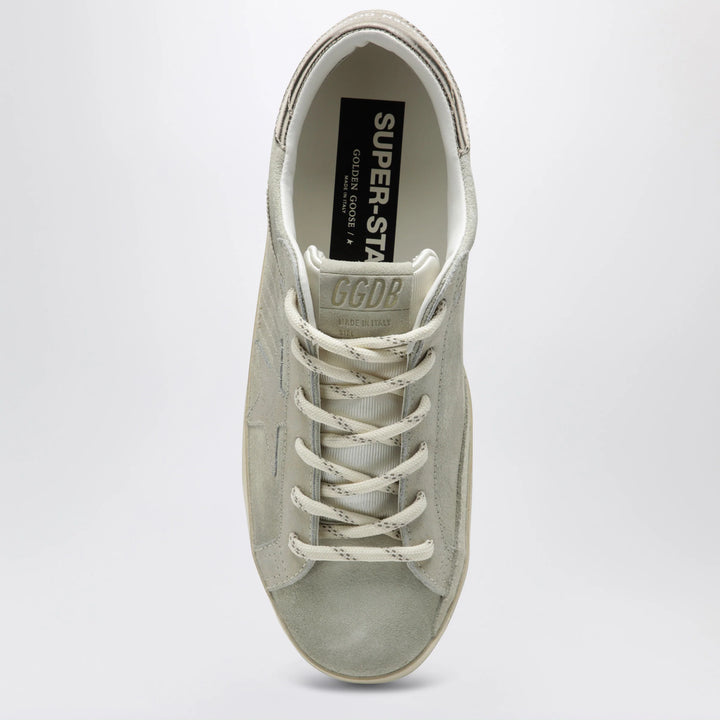 Golden Goose - Super-Star beige/platinum suede Sneakers
