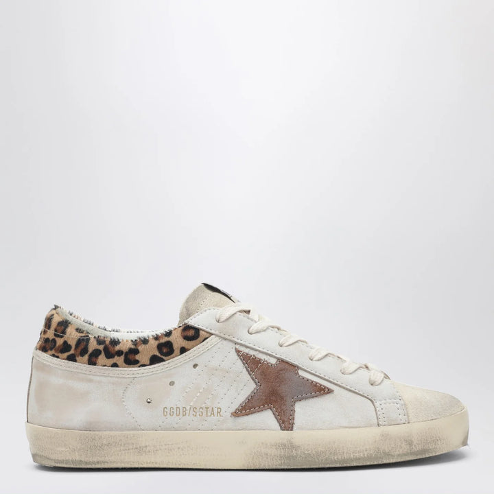 Golden Goose - Super-Star beige Sneakers with pony hair details