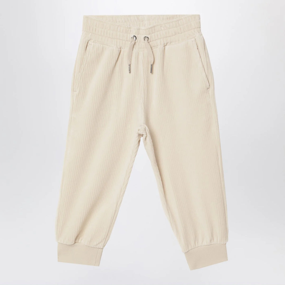 Givenchy - White velvet sweatpants