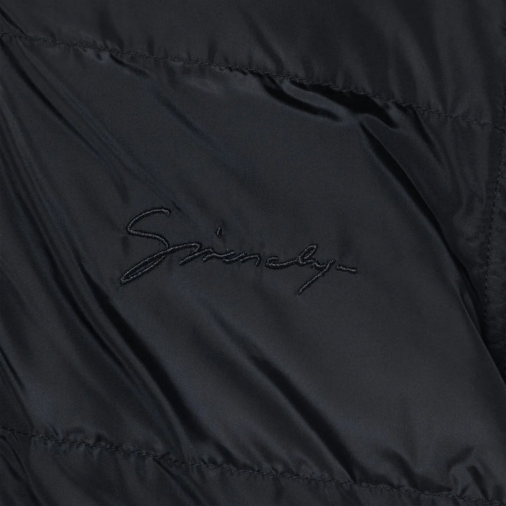 Givenchy - Black puffer jacket with G print Brand Coats &amp; Jackets 12+