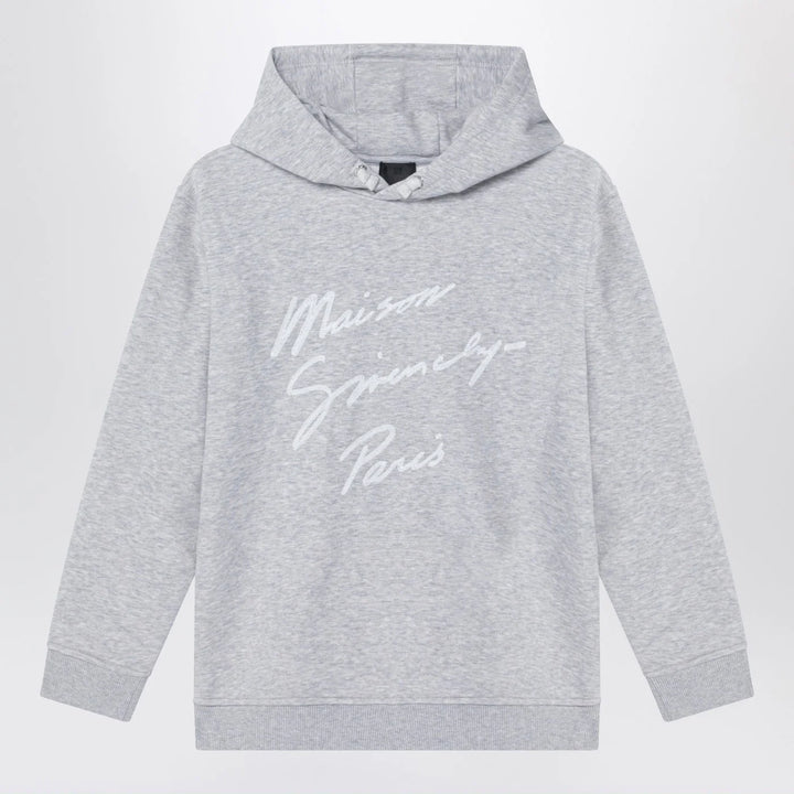 Givenchy - Grey hoodie with embroidered logo