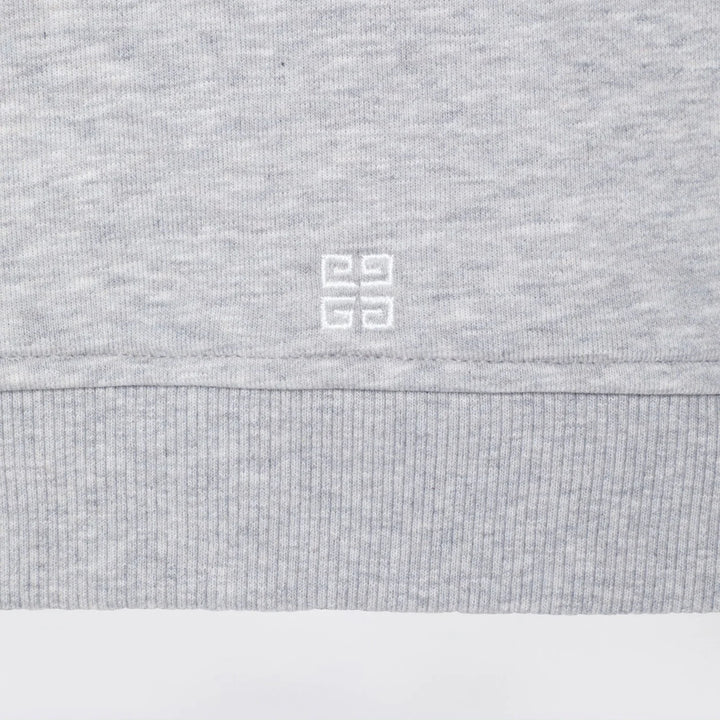 Givenchy - Grey hoodie with embroidered logo